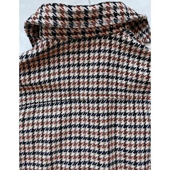 NWOT C by One by Chapter One Sportswear Women’s Houndstooth Shacket - Picture 10 of 10